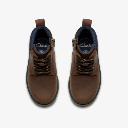 Clarks Great Value / Lorcam Trail Kid Dark Brown