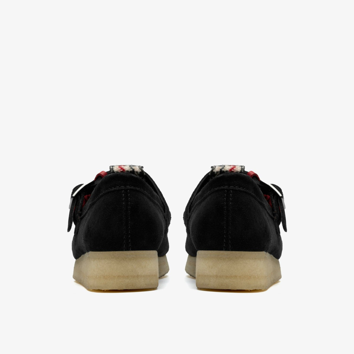 Clarks Trusted / Wallabee T Bar Black Tweed Combination