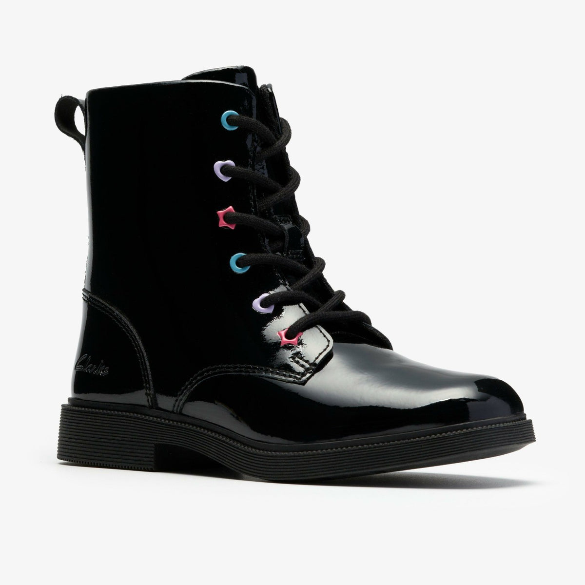Clarks Classic / Oaklyn Charm Kid Black Patent