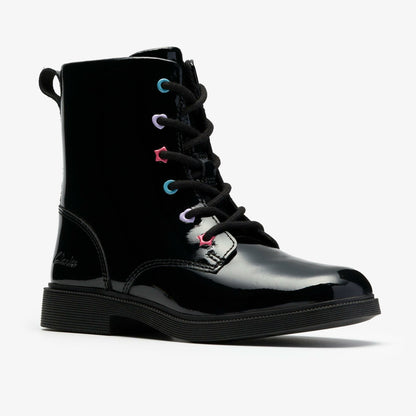 Clarks Classic / Oaklyn Charm Kid Black Patent