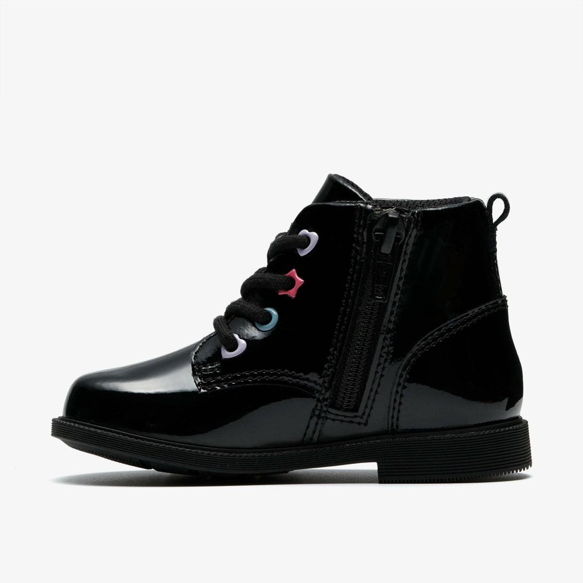 Clarks Trending / Oaklyn Charm Toddler Black Patent