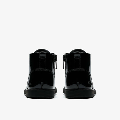 Clarks Trending / Oaklyn Charm Toddler Black Patent
