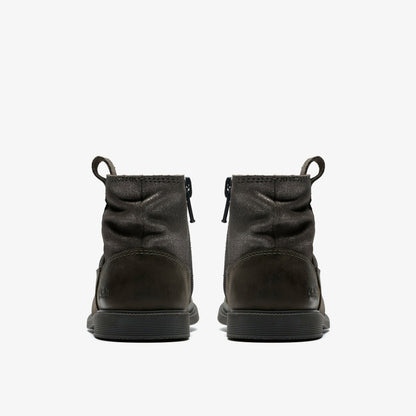 Clarks Discount / Oaklyn Top Toddler Pewter Suede