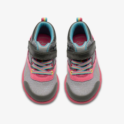 Clarks Best Seller / Tidal 2 Myth Toddler Silver