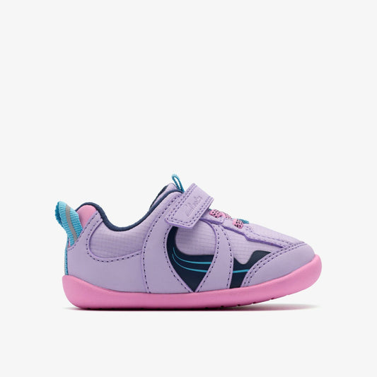 Clarks Recommended / Roamer Hero Toddler Lilac Combination