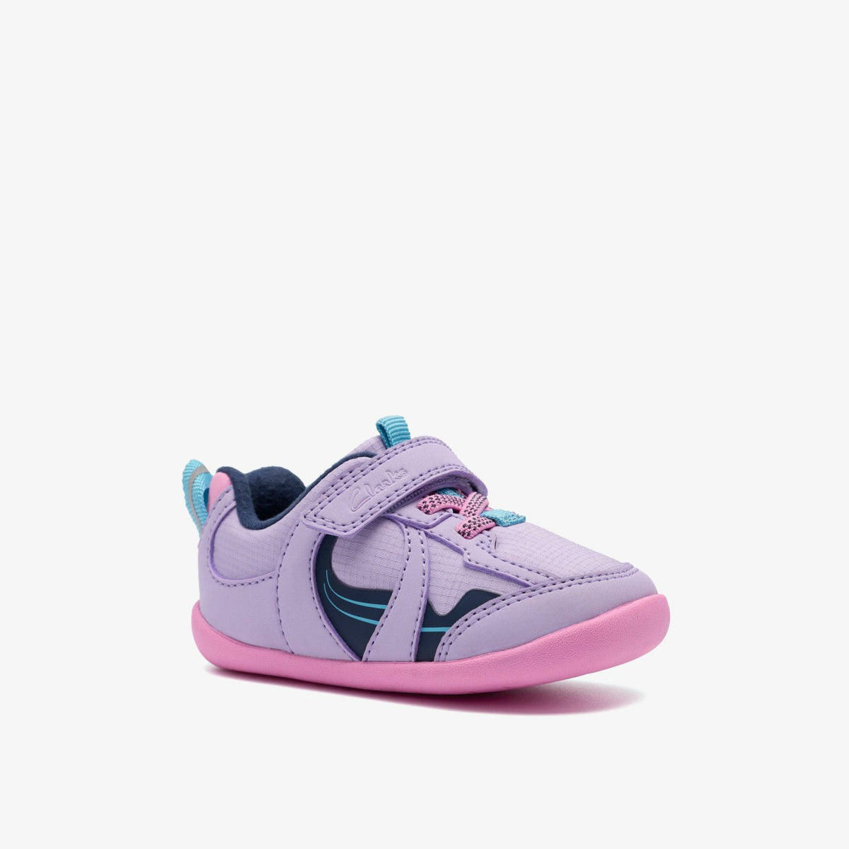 Clarks Recommended / Roamer Hero Toddler Lilac Combination
