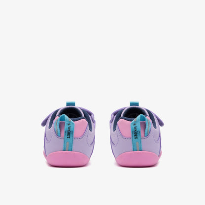 Clarks Recommended / Roamer Hero Toddler Lilac Combination