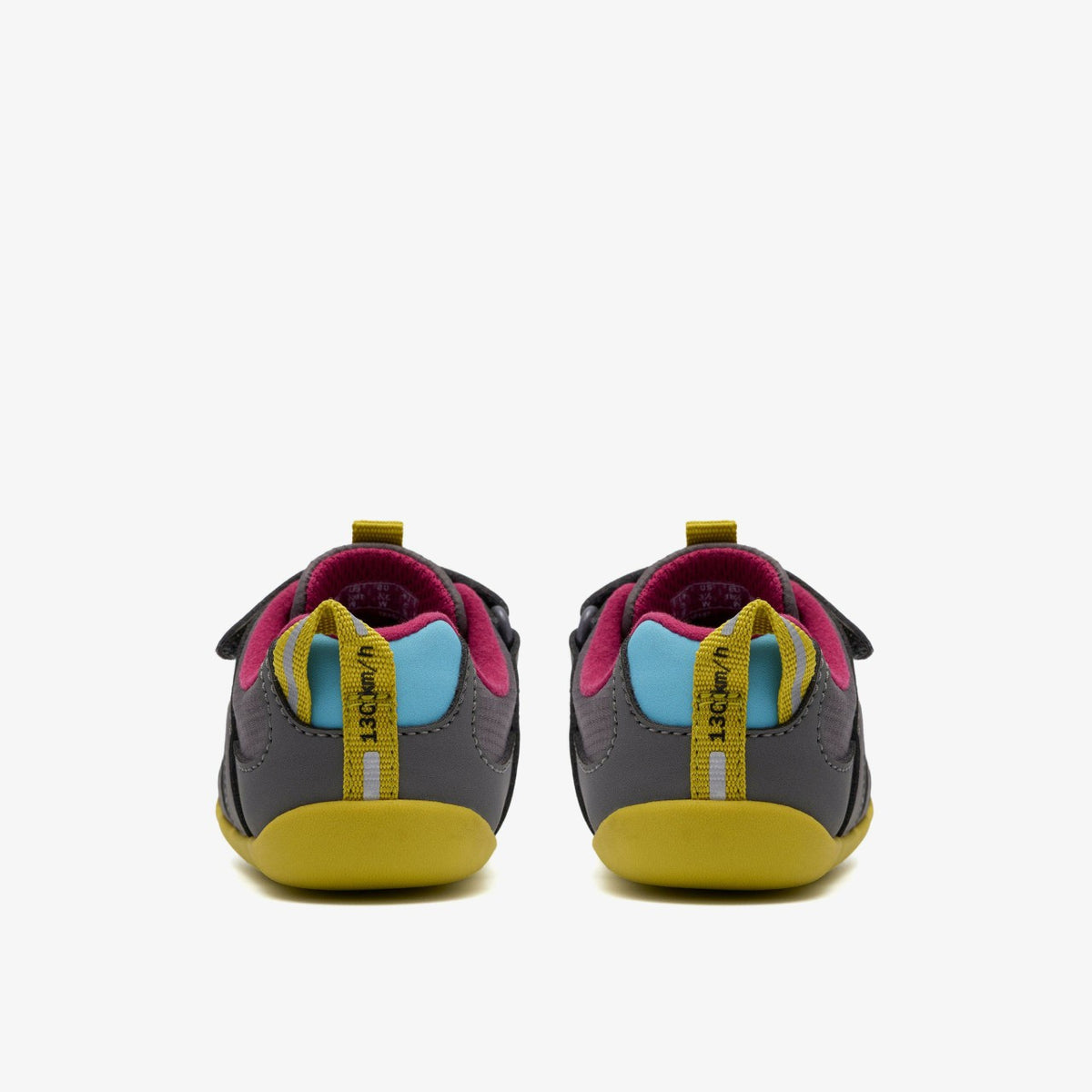 Clarks Trusted / Roamer Hero Toddler Dark Grey Combination