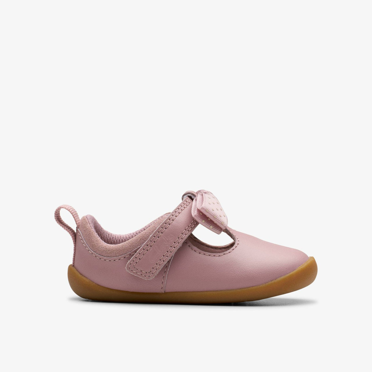Clarks Premium / Roamer Trim Toddler Dusty Pink