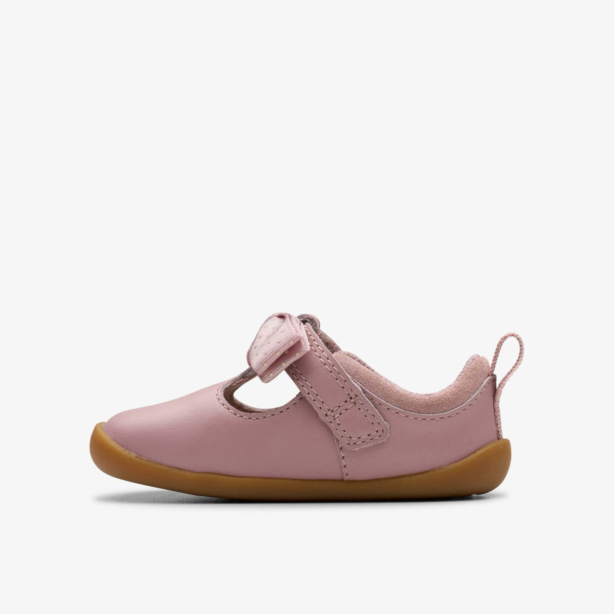 Clarks Premium / Roamer Trim Toddler Dusty Pink