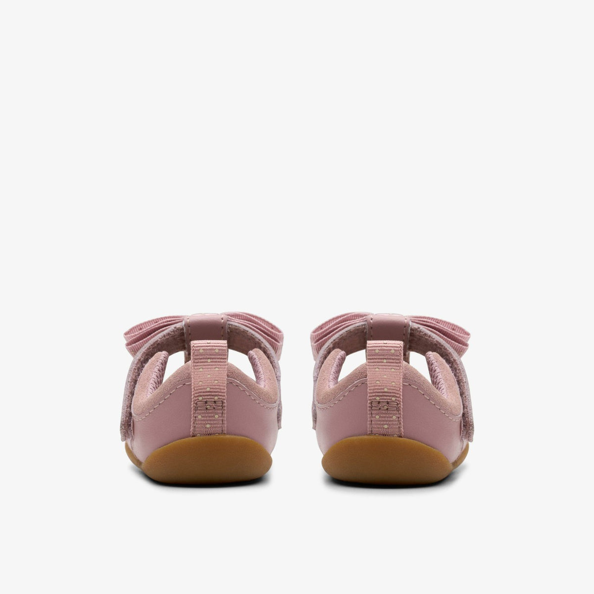 Clarks Premium / Roamer Trim Toddler Dusty Pink