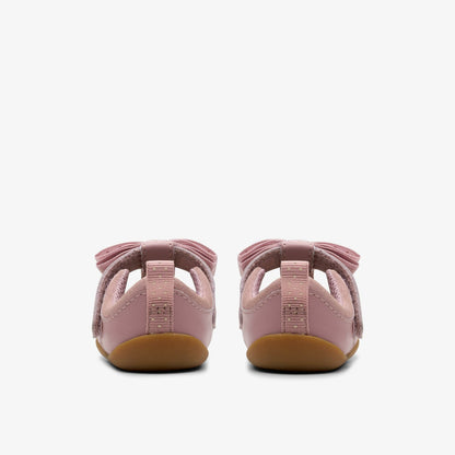 Clarks Premium / Roamer Trim Toddler Dusty Pink