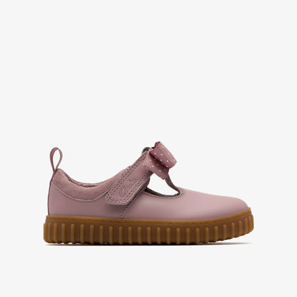 Clarks Value / Cove Bow Toddler Dusty Pink