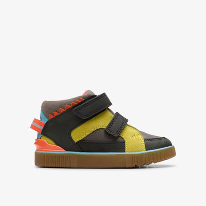 Clarks New / Oslo Play Toddler Grey Combination