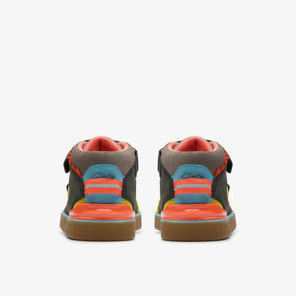 Clarks New / Oslo Play Toddler Grey Combination