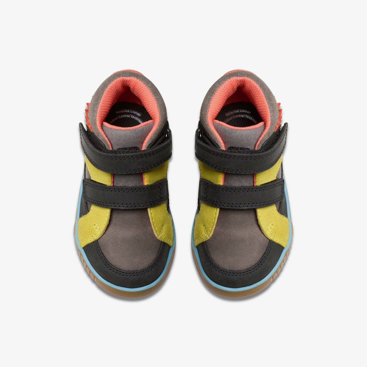 Clarks New / Oslo Play Toddler Grey Combination