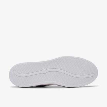 Clarks Best Price / Makea Court White Leather