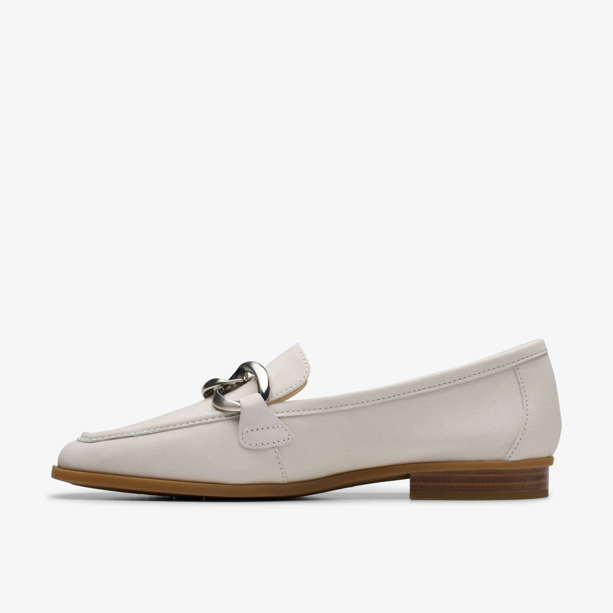 Clarks Premium / Sarafyna Iris Off White Leather
