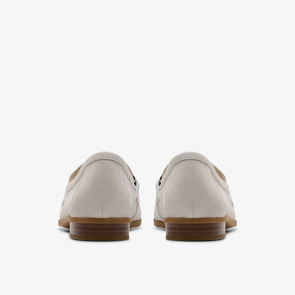 Clarks Premium / Sarafyna Iris Off White Leather