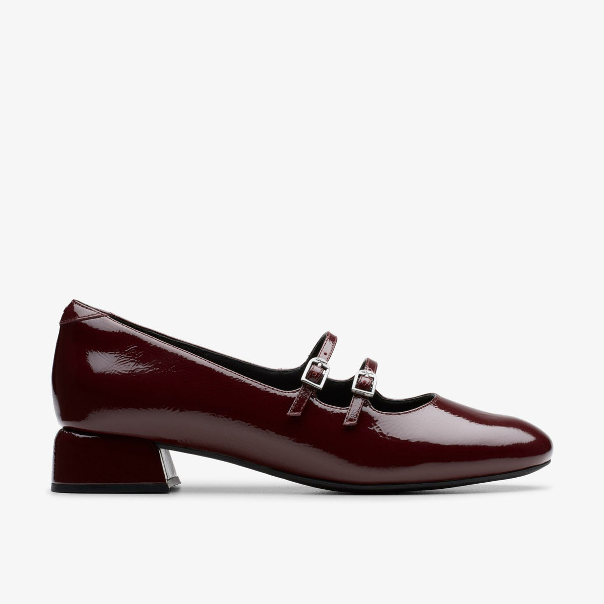 Clarks Everyday / Daiss 30 Shine Burgundy Patent