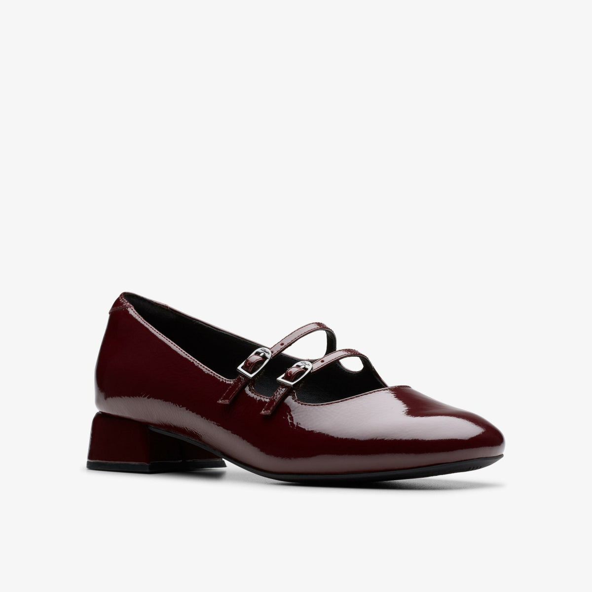 Clarks Everyday / Daiss 30 Shine Burgundy Patent