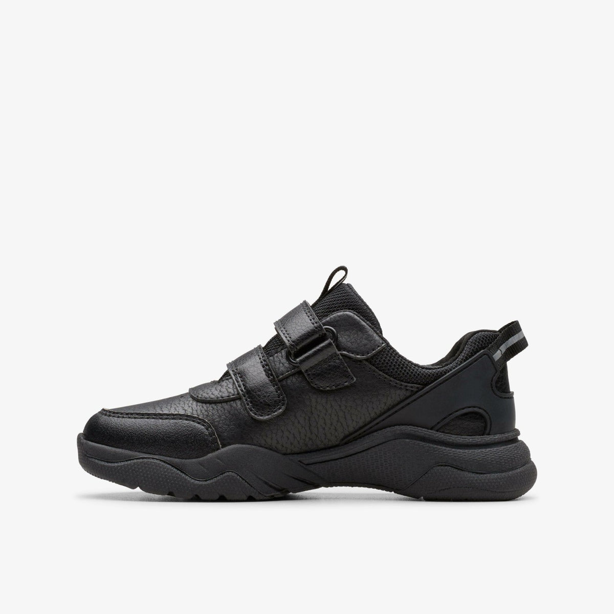 Clarks Classic / Feather Shine Kid Black
