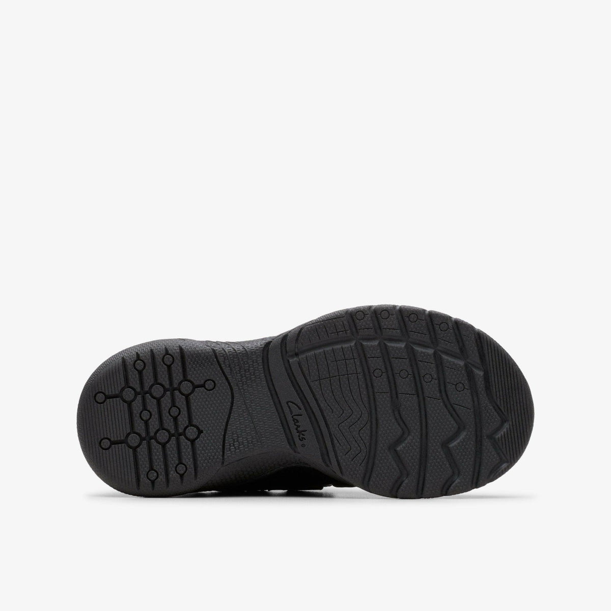 Clarks Classic / Feather Shine Kid Black