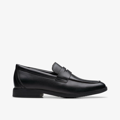 Clarks Hot Sale / Jonwin Craft Youth Black Leather