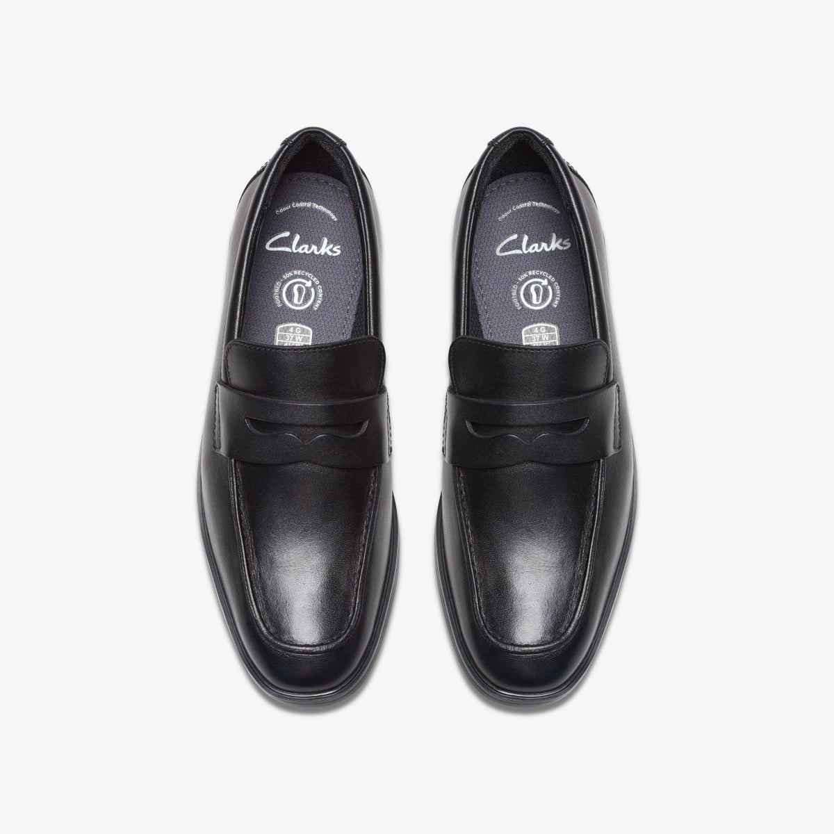 Clarks Hot Sale / Jonwin Craft Youth Black Leather