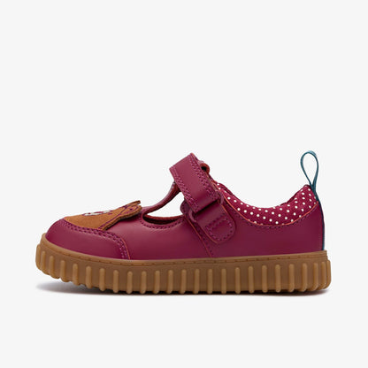 Clarks Essential / Cove Glow Toddler Berry
