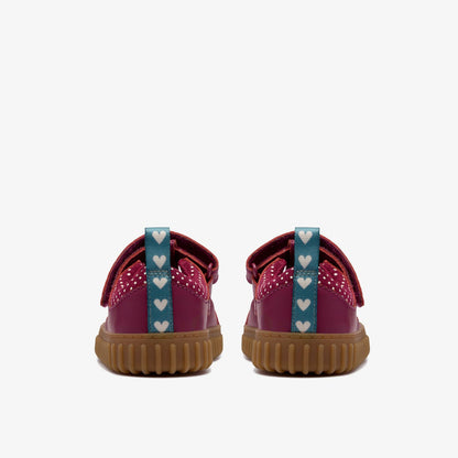 Clarks Essential / Cove Glow Toddler Berry