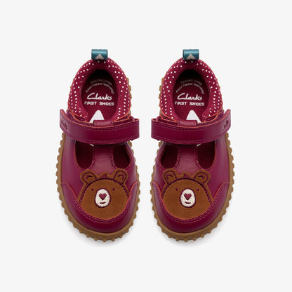 Clarks Essential / Cove Glow Toddler Berry