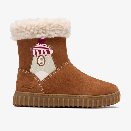 Clarks New / Cove Warm Toddler Tan