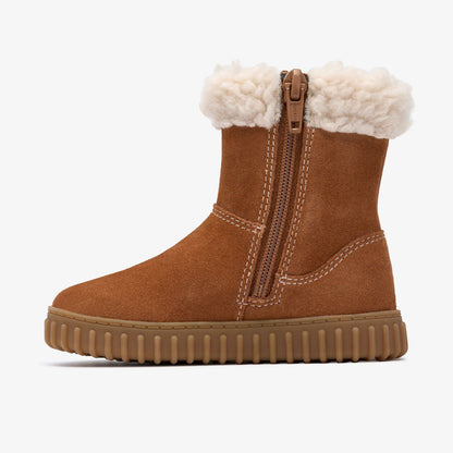 Clarks New / Cove Warm Toddler Tan