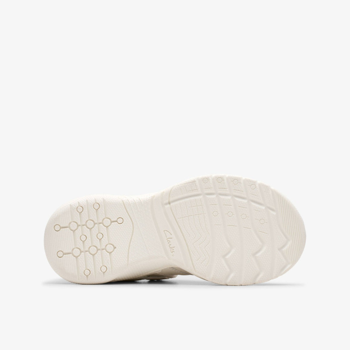 Clarks Hot Sale / Feather Pace Kid White