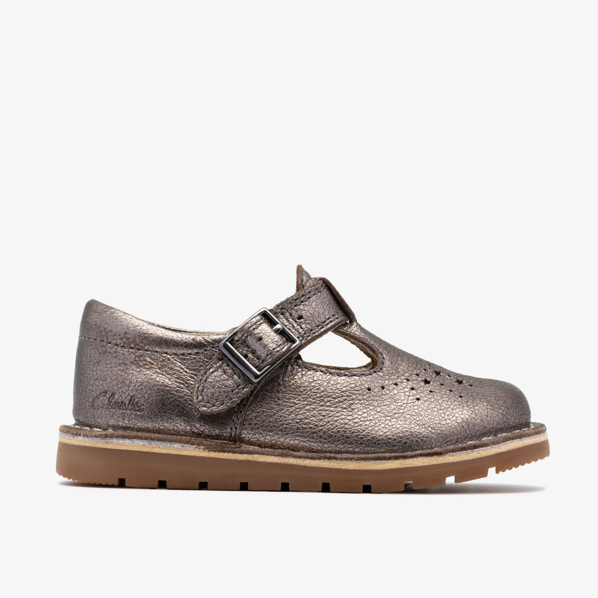 Clarks Everyday / Joyful Skip Toddler Pewter