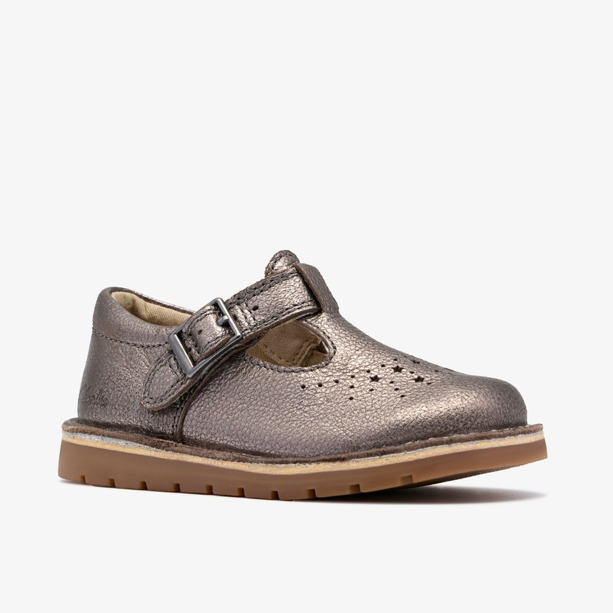 Clarks Everyday / Joyful Skip Toddler Pewter