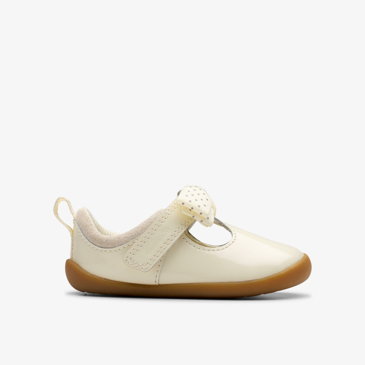 Clarks Everyday / Roamer Trim Toddler Off White