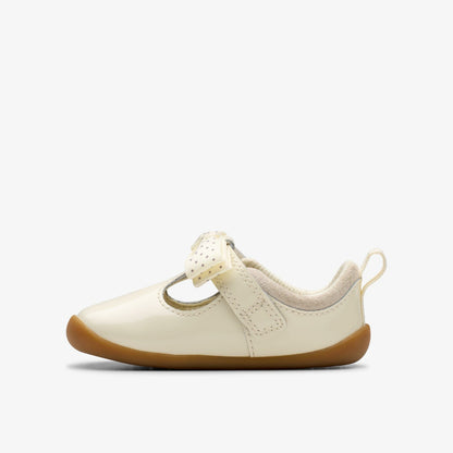 Clarks Everyday / Roamer Trim Toddler Off White