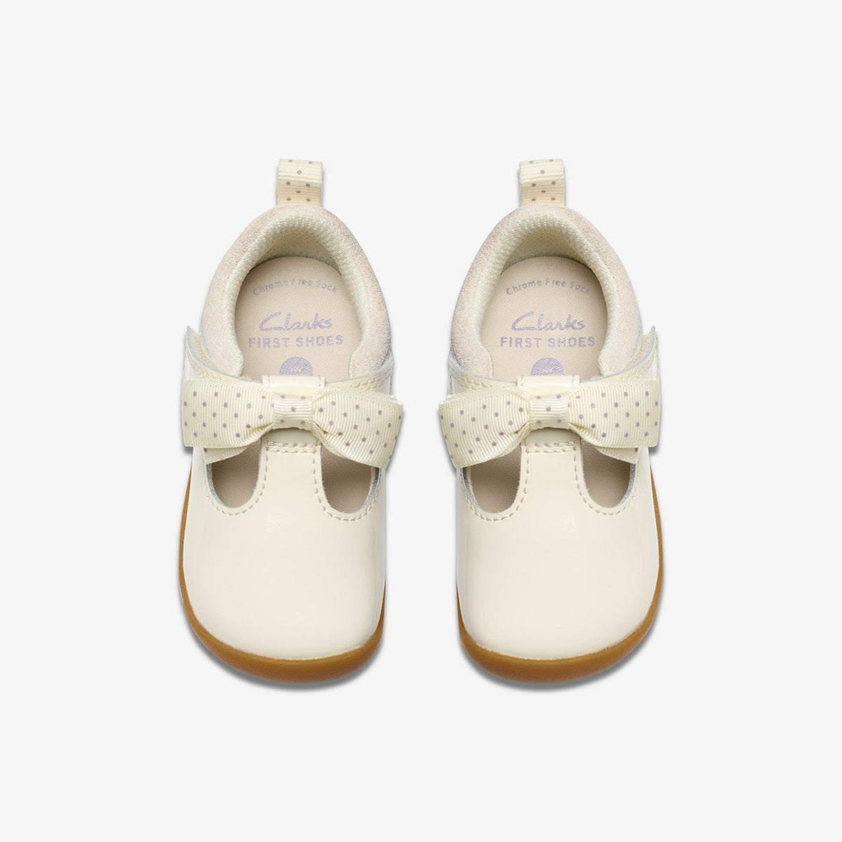 Clarks Everyday / Roamer Trim Toddler Off White