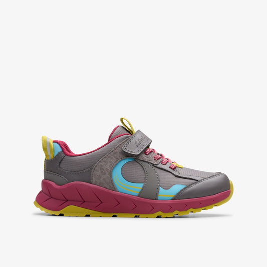 Clarks Special Offer / Selva Hero Kid Dark Grey Combination