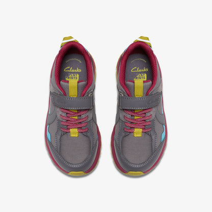 Clarks Special Offer / Selva Hero Kid Dark Grey Combination