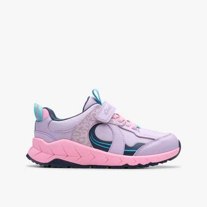 Clarks Smart Buy / Selva Hero Kid Lilac Combination