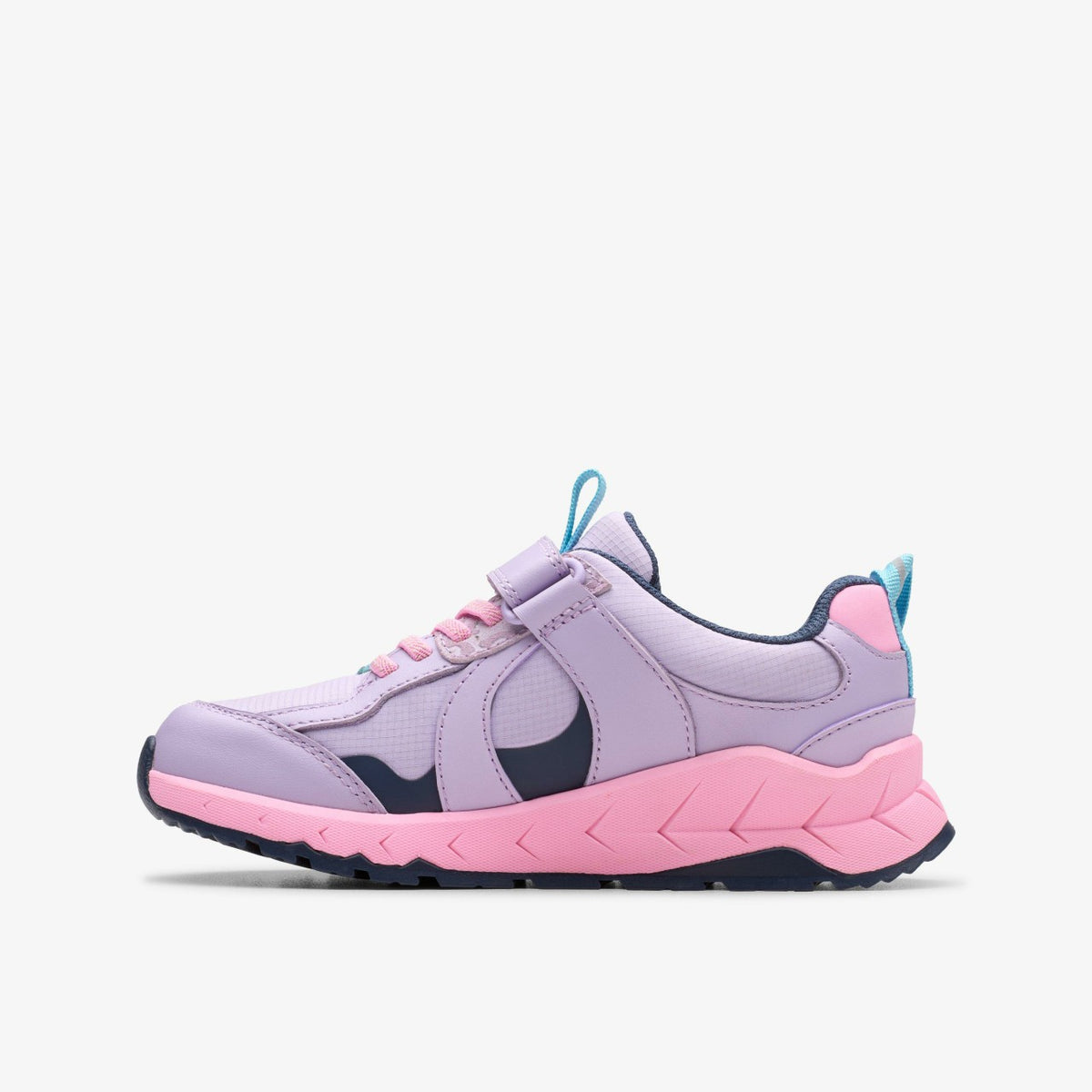 Clarks Smart Buy / Selva Hero Kid Lilac Combination