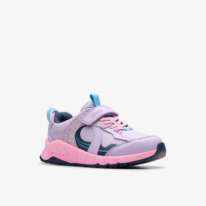 Clarks Smart Buy / Selva Hero Kid Lilac Combination