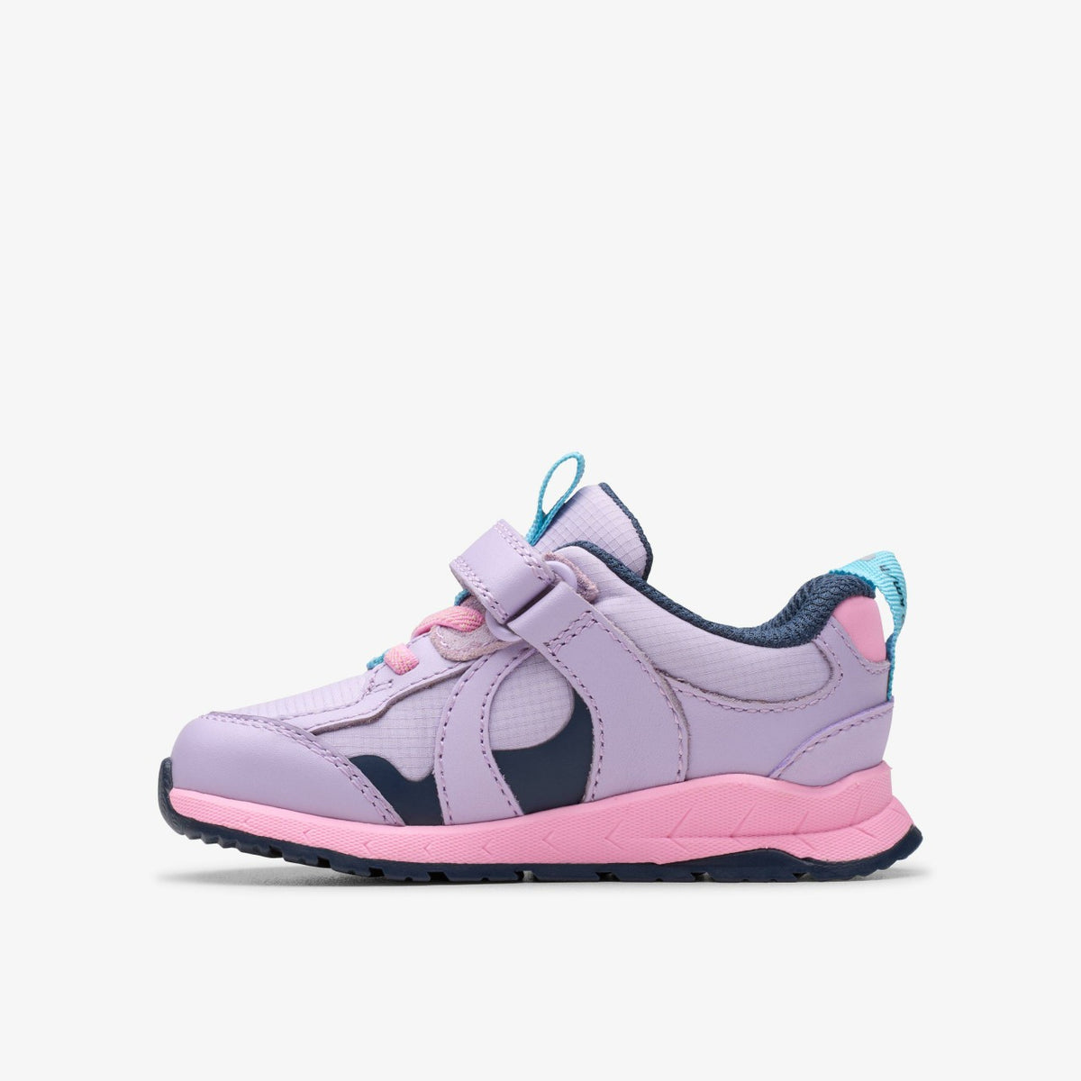 Clarks Recommended / Selva Hero Toddler Lilac Combination