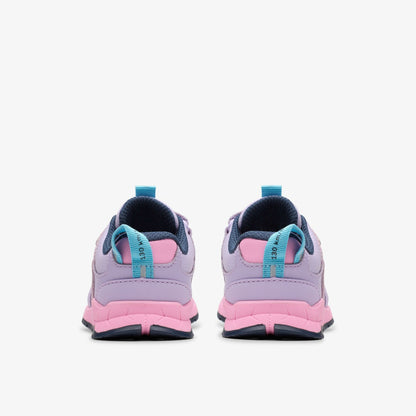 Clarks Recommended / Selva Hero Toddler Lilac Combination