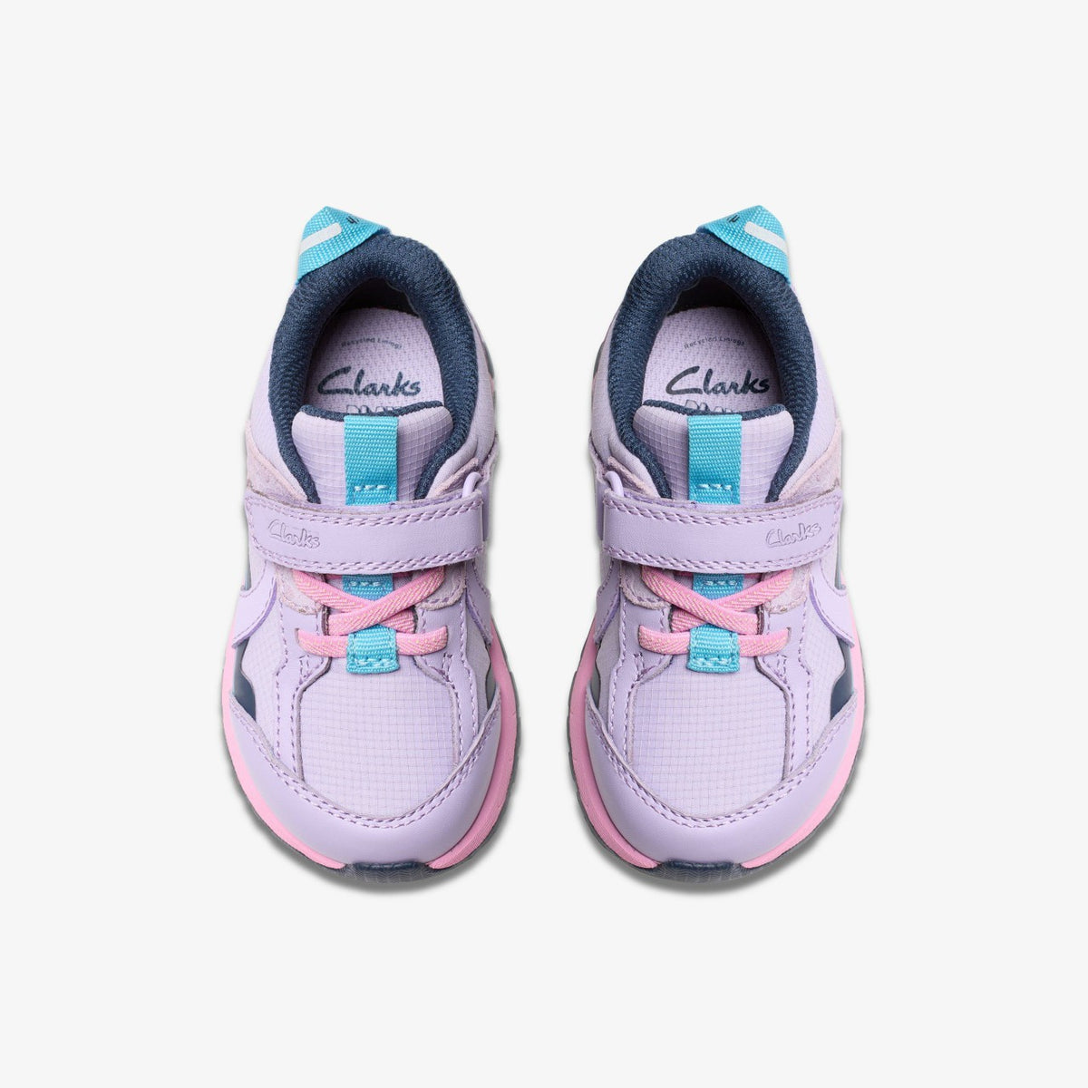 Clarks Recommended / Selva Hero Toddler Lilac Combination