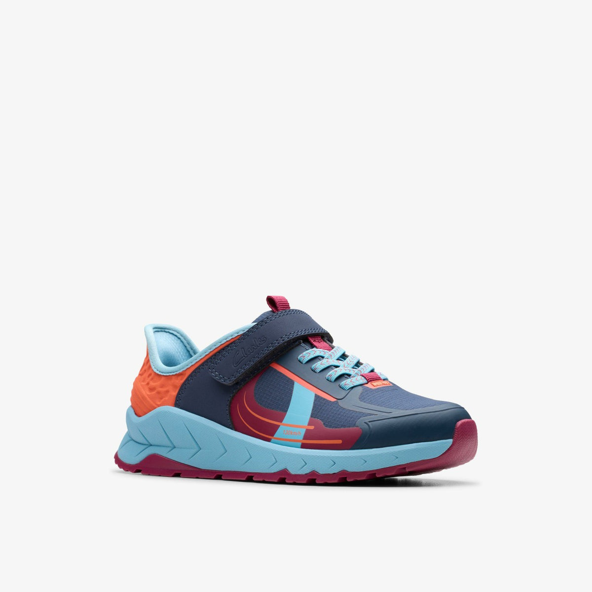 Clarks Sale / Selva Lane Kid Navy Combination