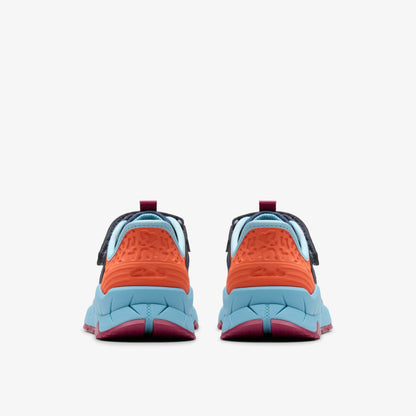 Clarks Sale / Selva Lane Kid Navy Combination